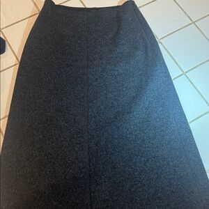 Massimo Dutti Charcoal Pencil Skirt